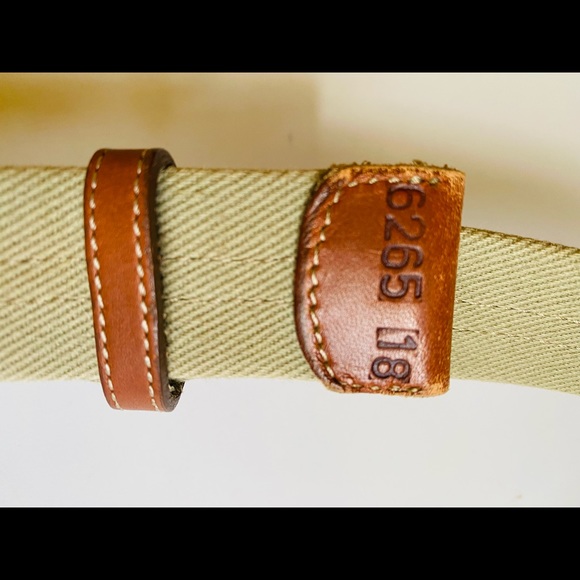 Vintage leather belt - Picture 5 of 7